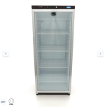  Ψυγείο - 600L - Μαύρο - με γυάλινη πόρτα